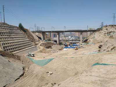 兰州彭家坪T210号规划路最新进度预计2019年7月道路建设工程完工_区域